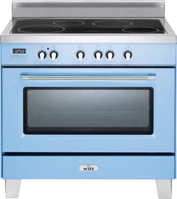 Witt frittstående induksjonskomfyr WICN90LB (lys blå)
