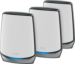 Netgear Orbi RBK853 AX6000 tri-band mesh WiFi 6 3-pack