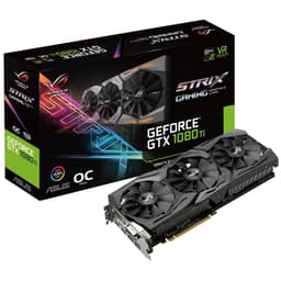 Asus ROG Strix GeForce GTX 1080 Ti OC grafikkort 11G