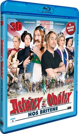 Asterix & Obeilx och Britterna (3D Blu-ray)