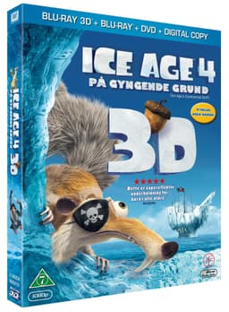 Ice Age 4 - Mannerten mullistus (3D Blu-ray)