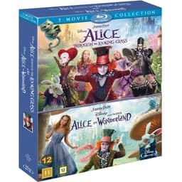 Alice i Spegellandet + Alice i Underlandet (Blu-ray)
