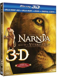 Narnia 3 (3D Blu-ray + Blu-ray + DVD)
