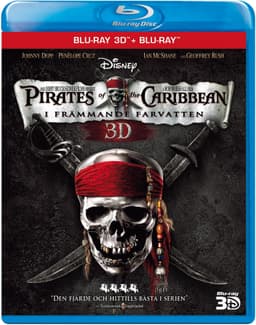 Pirates of the Caribbean-Vierailla Vesillä (3D Blu-ray)