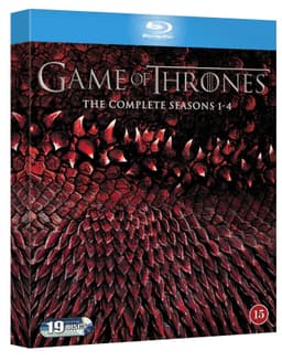 Game of Thrones - Kausi 1 - 4 (Blu-ray)