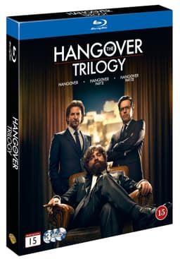 Baksmällan (Hangover) Trilogy 1-3 (Blu-ray)
