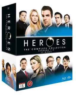 Heroes - Säsong 1-4 Box (Blu-ray)