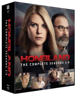 Homeland: sesong 1-4 (Blu-ray)