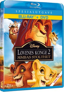 Løvernes konge 2 (sampak DVD+Blu-ray)