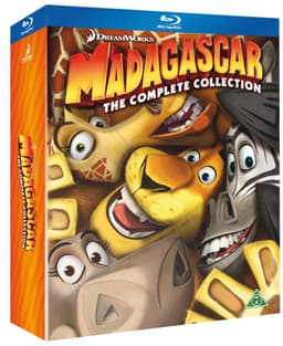 Madagascar 1-3 boks (Blu-ray)