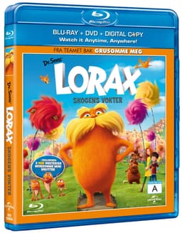 Lorax - Skovens vogter (Blu-ray ,DVD plus Digital kopi)
