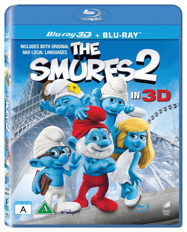 Smurfarna 2 (3D Blu-ray)