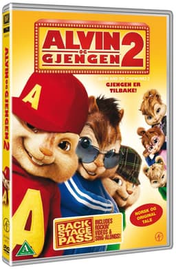Alvin Og De Frække Jordegern 2 (DVD)
