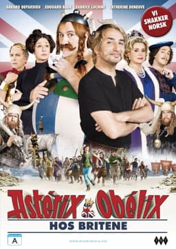 Asterix & Obeilx och Britterna (DVD)