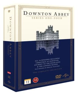 Downtown Abbey 1-4 + 3 specials boks - DVD