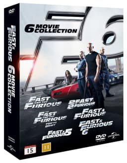 The Fast & The Furious - 6 Movie Collection (DVD)