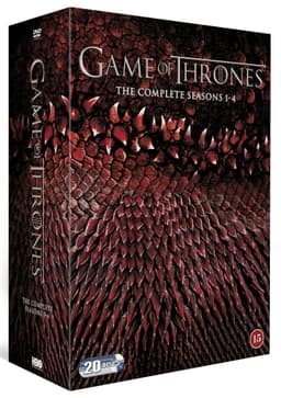 Game of Thrones - Kausi 1 - 4 (DVD)