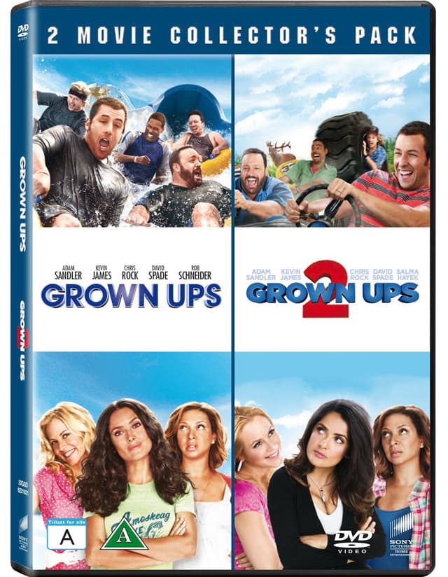Grown Ups & Grown Ups 2 (DVD) Elgiganten