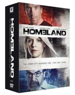 Homeland: sesong 1-3 (DVD)