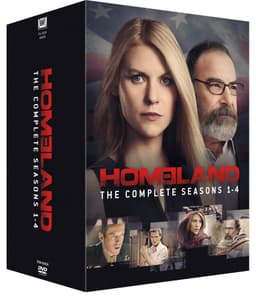Homeland - Sæson 1-4 - DVD