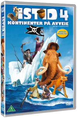 Ice Age 4 - Mannerten mullistus (DVD)