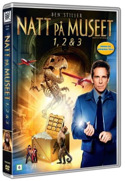 Night at the Museum 1-3 – DVD boks