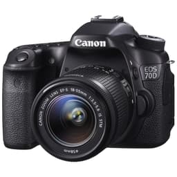 Canon EOS 70D IS STM DSLR m/18-55 objektiv