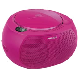 Philips bærbar CD afspiller AZ100 (pink)