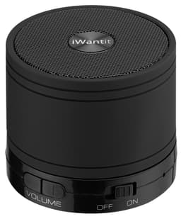 iWantit Mini Bärbar Högtalare IWPSBL13E (svart)