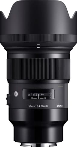 Sigma Art AF 50 mm DG HSM standardiobjektiivi