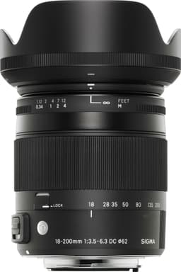 Sigma Contemporary AF 18-200 mm DC Macro OS HSM objektiv