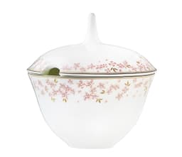 Wik & walsøe slåpe rosa sauseterrin m/skål 14cm