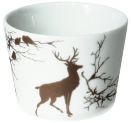 Wik & walsøe alveskog brun liten bolle/lyslykt 9cm