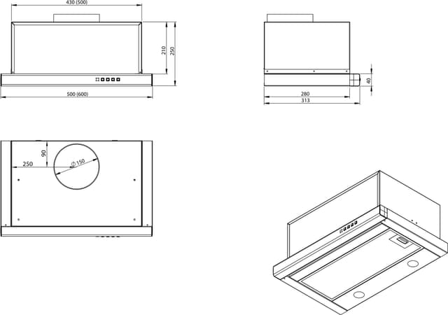 Witt Ventilator Wpos605s Montering () Witt Ventilator Wpos605s Montering