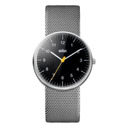 Braun Classic Watch with Mesh Strap BN0021BKSLMHG