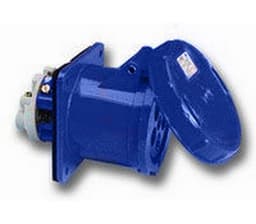 Stikkontakt Innfelt Rett 63A 3Pol+Jord 230V 9H IP67