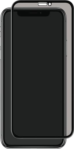Panzer Privacy skärmskydd för iPhone 11/XR (svart)