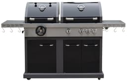 Jamie Oliver Dual Fuel gasgrill 440617 - sort