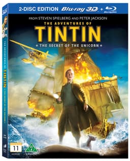 Tintin: Enhjørningens hemmelighed (3D Blu-ray)