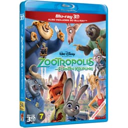 Zootropolis - eläinten kaupunki (3D Blu-ray)