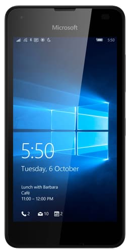 Microsoft Lumia 550 älypuhelin (musta)