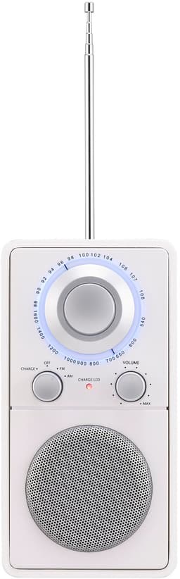 Sandstrøm Radio (FM / AM) S2RADW12E (vit)