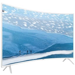 Samsung Curved 55" Smart TV UE55KU6515UXXE (valkoinen)