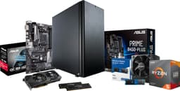 Edge DIY stationär dator gaming kit AMD/RX5700