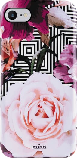 Puro deksel til iPhone 6/7/8/SE Gen. 2 (pink peonies)