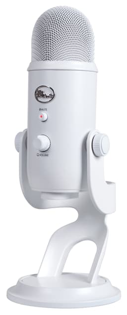 Blue Microphones Yeti USB mikrofon - hvid