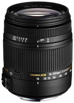 Sigma 18-250 mm 3.5-6.3 DC Macro OS HSM Canon objektiv