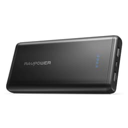 RAVPower Xtreme 20000mAh Power Bank, Sort