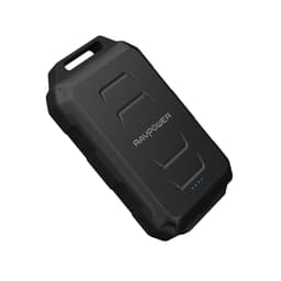 RAVPower Extreme Outdoor, 10050 mAh powerbank, Waterproof/dustproof, Sort