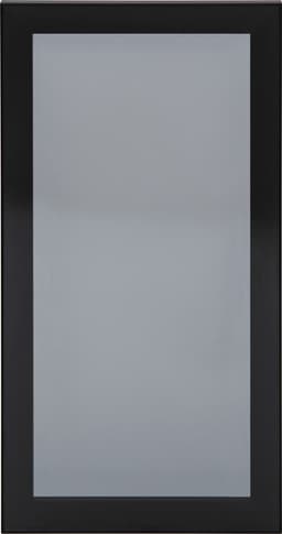 Epoq tonad vitrinlucka 40x92 till köket (black)